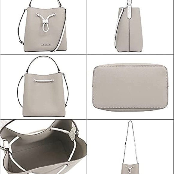 Michael Kors Suri Large Bucket Messenger Crossbody Bag Medium 10x10 - Picture 6 of 7